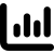 icon of chart with vertical columns